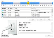 時間帯に応じた節電設定で柔軟に運用可能